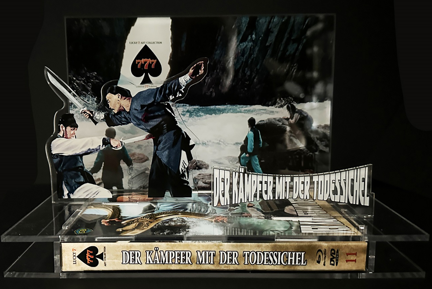 Der Kämpfer mit der Todessichel (Blu-Ray+DVD) - Display Edition - Limited 77 Edition - Uncut