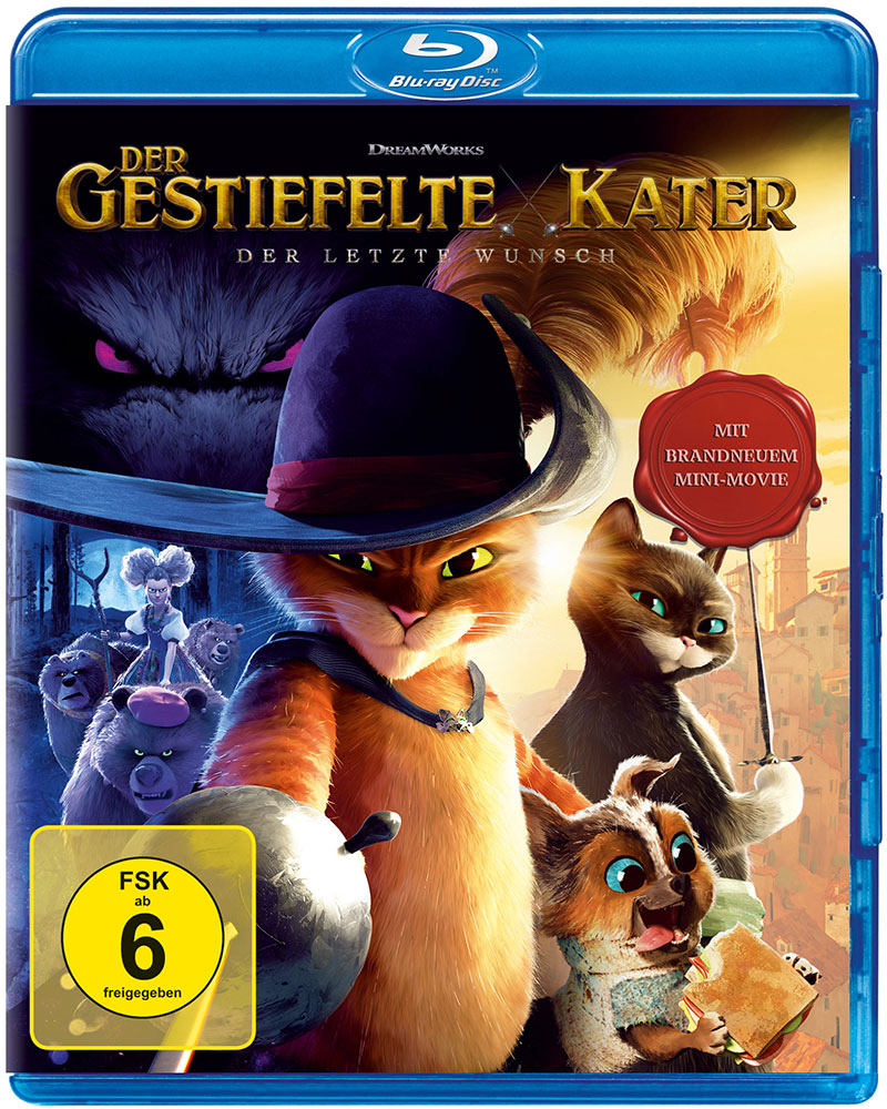 Der gestiefelte Kater: Der letzte Wunsch (Blu-Ray)