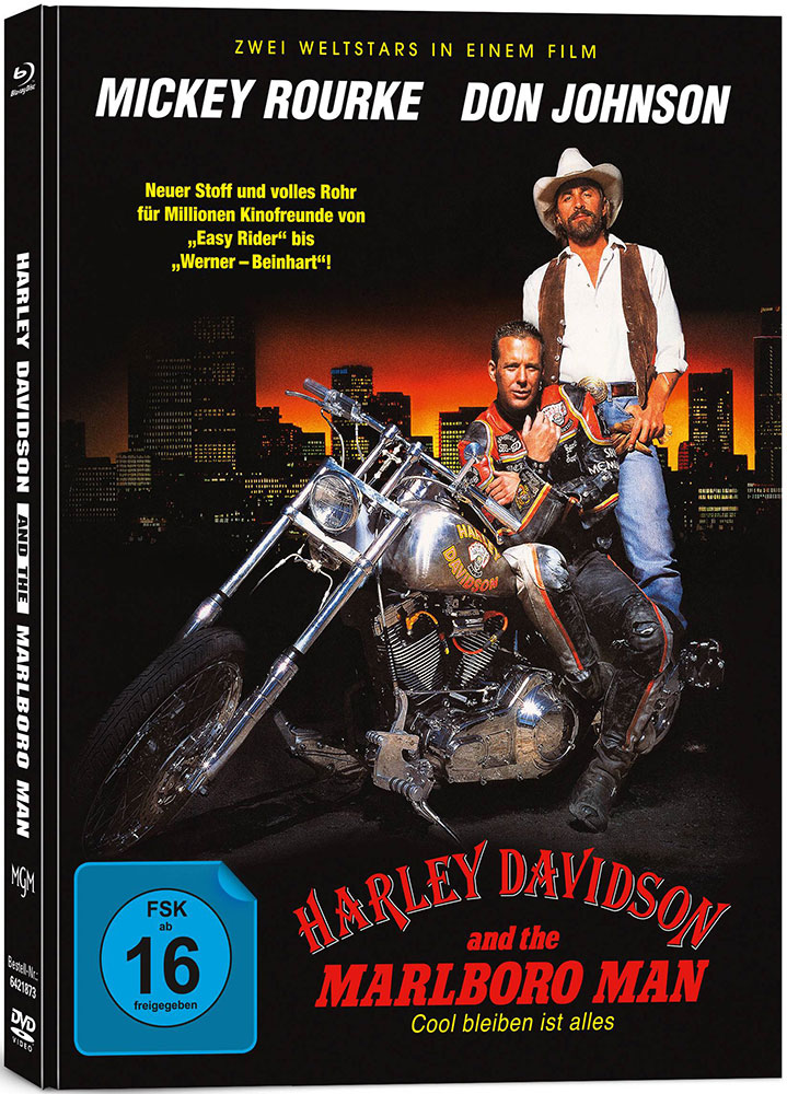 Harley Davidson And The Marlboro Man (Blu-Ray+DVD) - Limited Mediabook Edition Harley Davidson And The Marlboro Man (Blu-Ray+DVD) - Limited Mediabook Edition