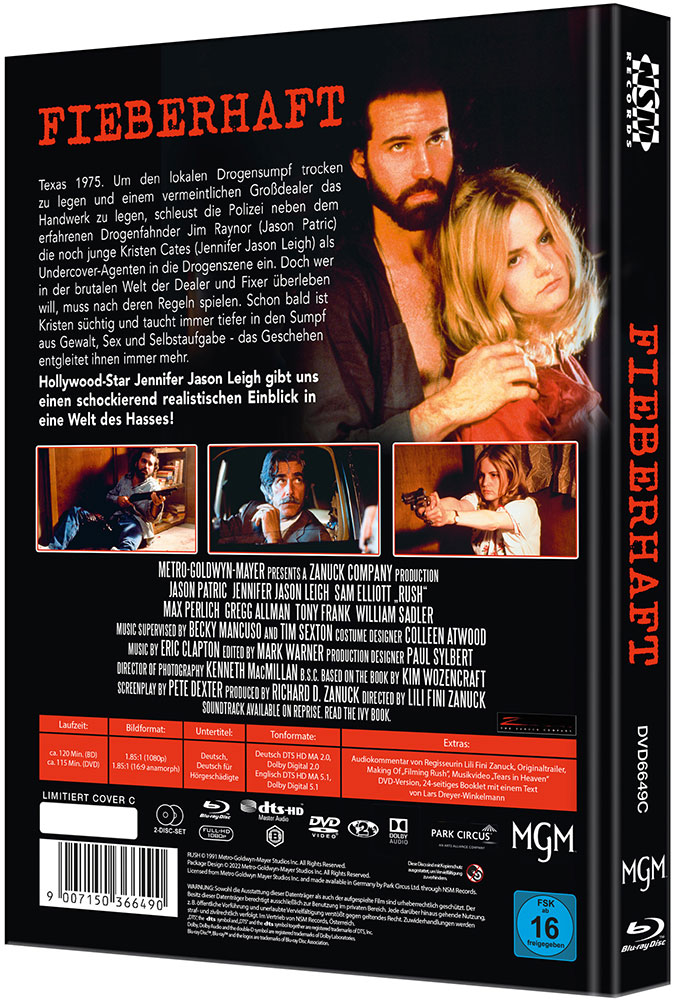 Fieberhaft (Blu-Ray+DVD) - Cover C - Mediabook - Limited 99 Edition - Uncut Fieberhaft (Blu-Ray+DVD) - Cover C - Mediabook - Limited 99 Edition - Uncut