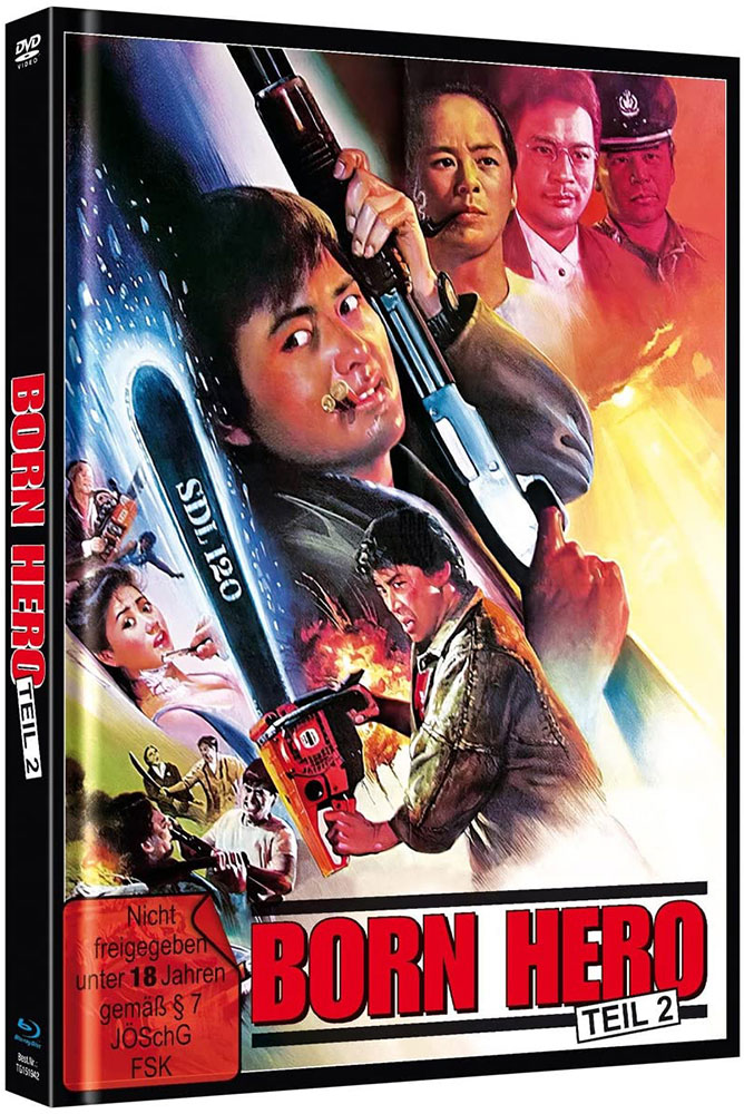 Born Hero 2 (Blu-Ray+DVD) - Cover A - Mediabook - Limited Edition Born Hero 2 (Blu-Ray+DVD) - Cover A - Mediabook - Limited Edition