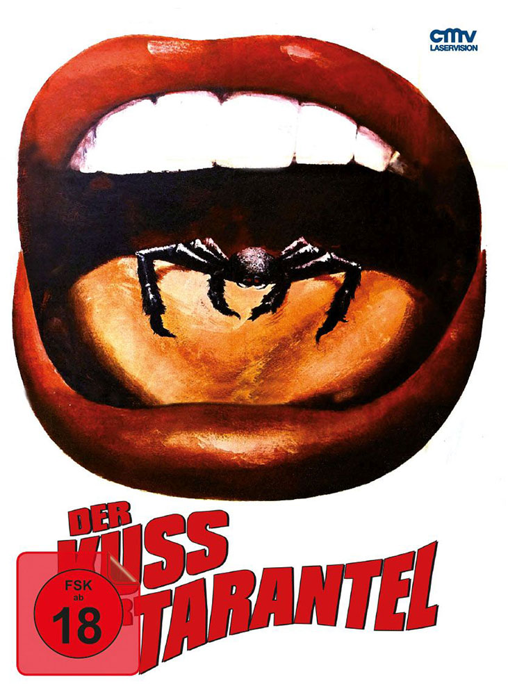 Der Kuss der Tarantel (Blu-Ray+DVD) - Cover B - Mediabook - Limited 333 Edition - Uncut