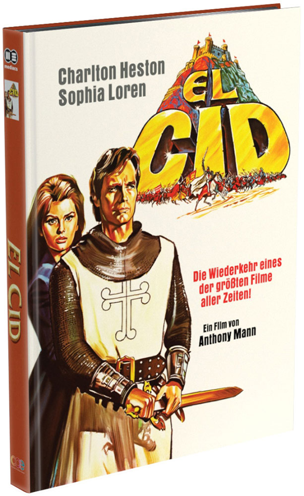 El Cid - Cover A - Mediabook (Blu-Ray+DVD) - Limited 500 Edition
