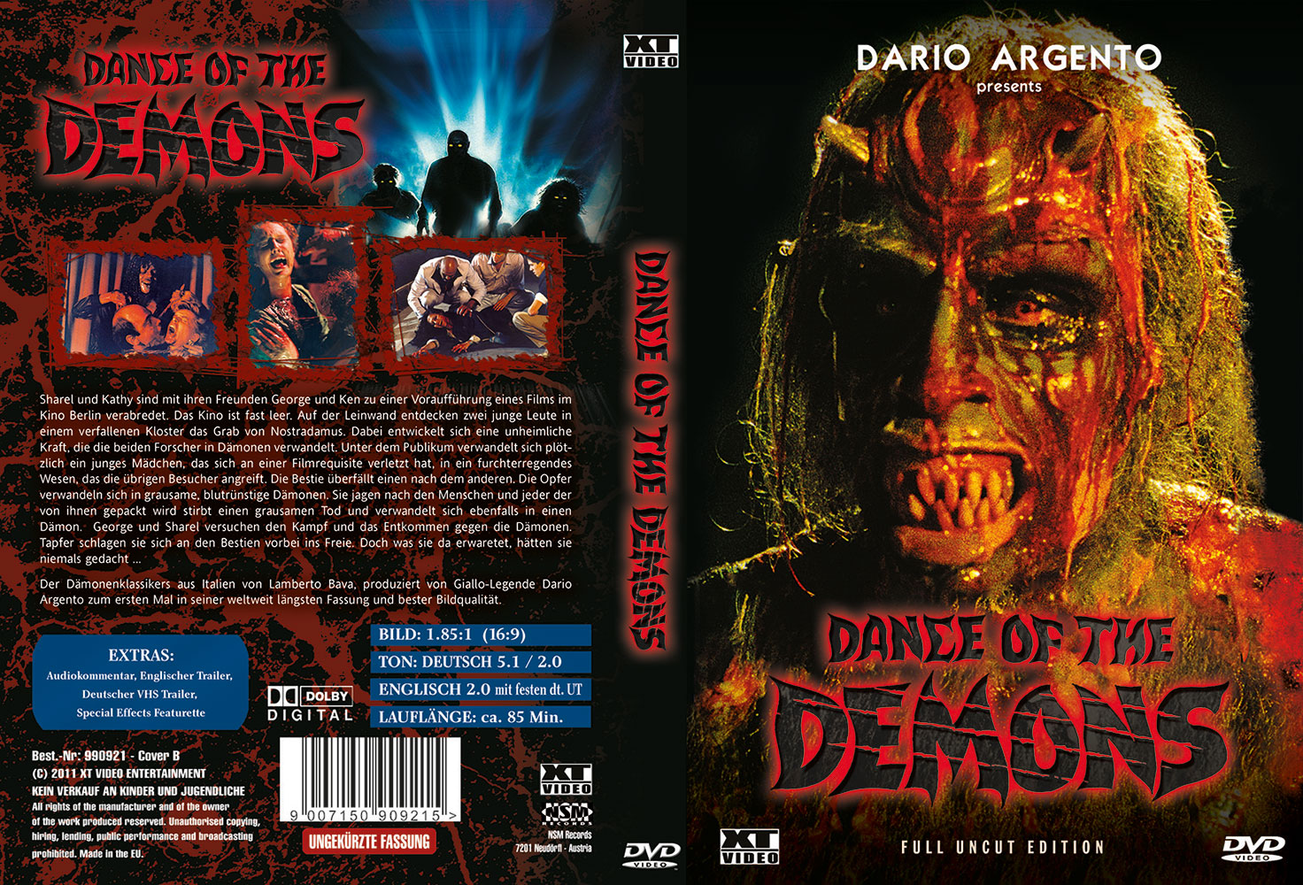 Dance Of The Demons - Cover B - kleine Hartbox - Uncut (aka Dämonen 2) Dance Of The Demons - Cover B - kleine Hartbox - Uncut (aka Dämonen 2)