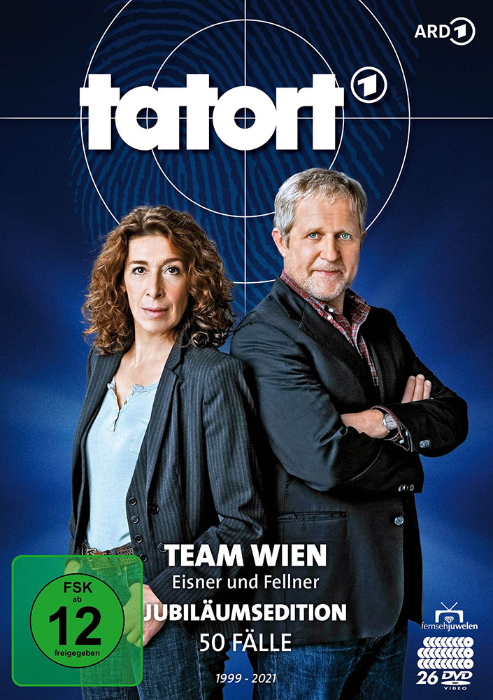 Tatort Wien - Staffeln 1-4 Jubiläumsedition: Eisner und Fellner ermitteln (Fall 1-50) 1999-2021 (26DVDs)