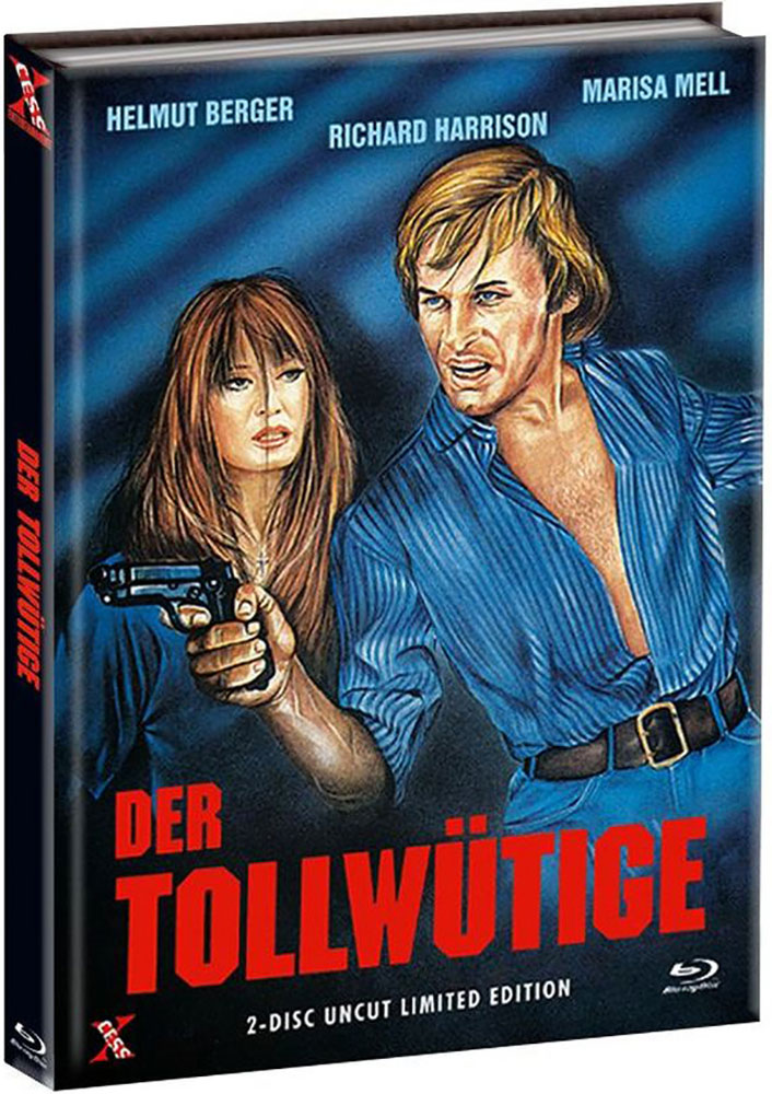 Der Tollwütige - Cover A - Mediabook (Blu-Ray+DVD) - Limited 444 Edition - Uncut