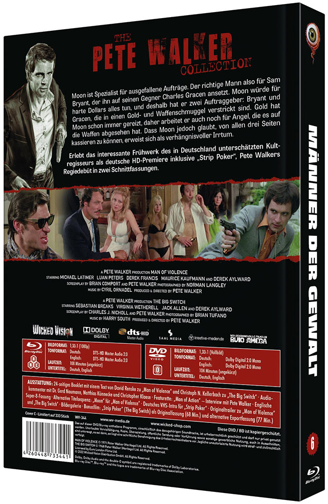Männer der Gewalt - Cover C - Mediabook (Blu-Ray+DVD) - Limited 333 Edition Männer der Gewalt - Cover C - Mediabook (Blu-Ray+DVD) - Limited 333 Edition