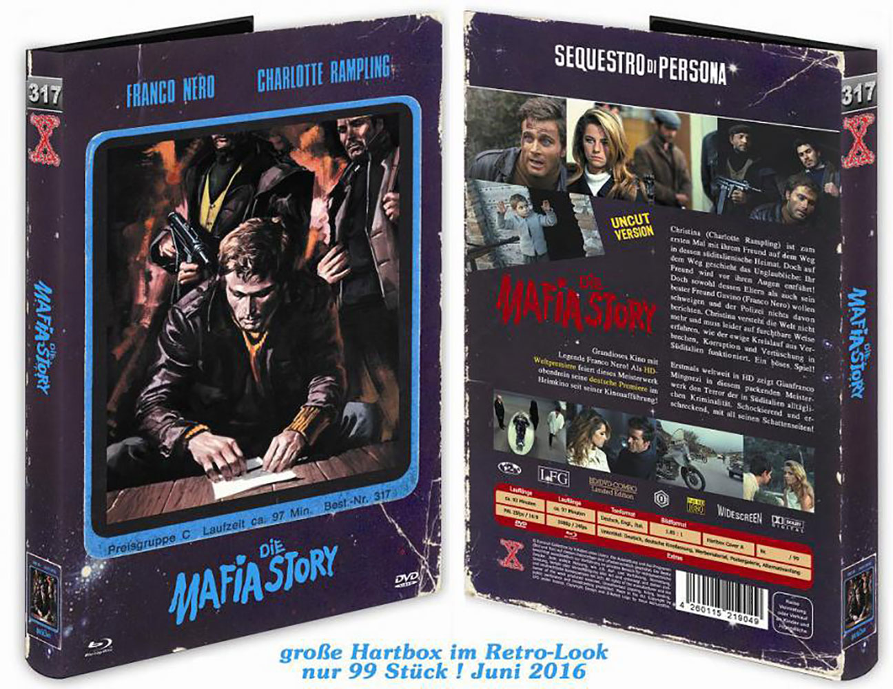 Die Mafia-Story (Blu-Ray+DVD) - große Hartbox - Limited 99 Edition