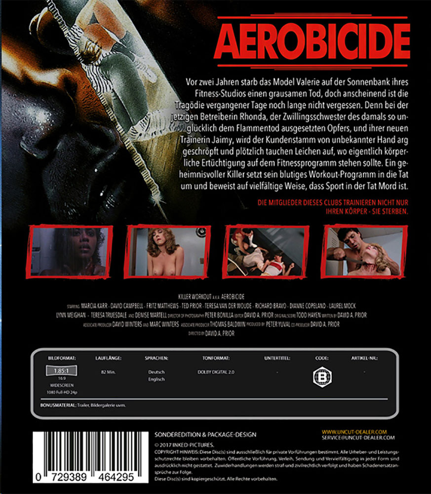 Aerobicide (Blu-Ray) - Uncut