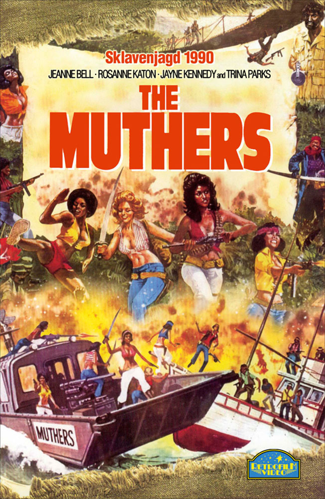 The Muthers - Sklavenjagd 1990 - Cover B - große Hartbox - Limited 50 Edition