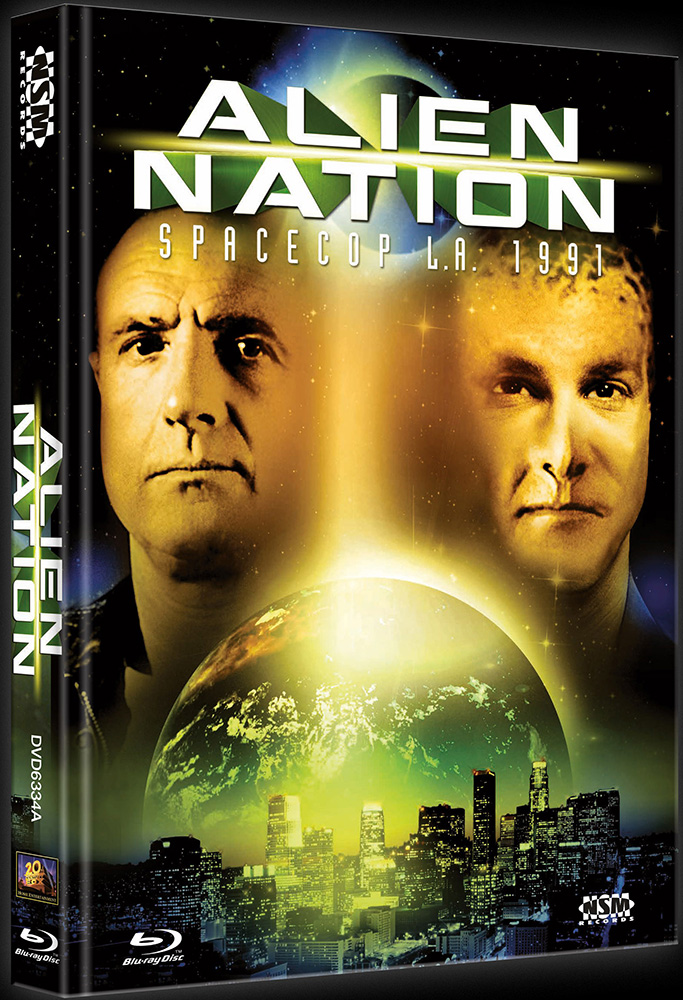Alien Nation - Spacecop L.A. 1991 (Blu-Ray+DVD) - Cover A - Mediabook - Uncut - Limited 444 Edition