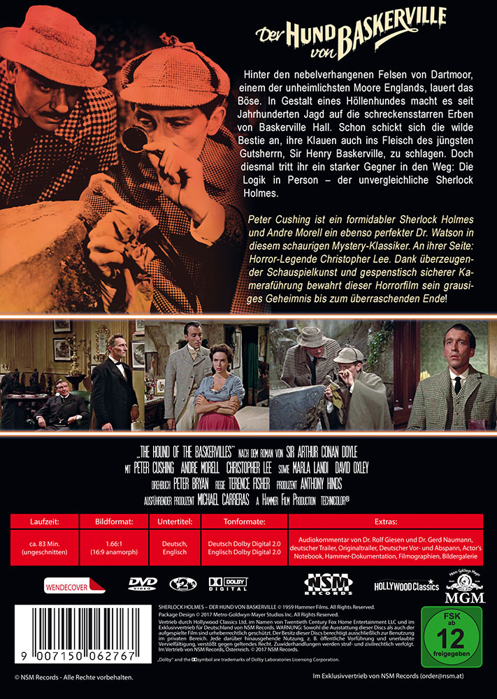 Der Hund von Baskerville (1959) - Remastered