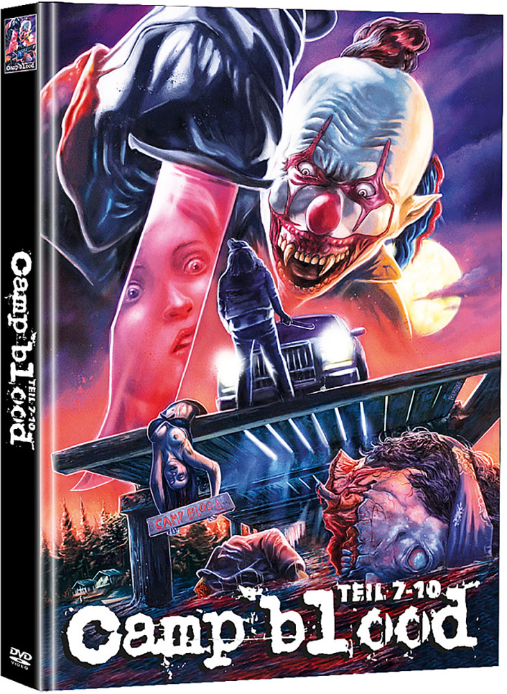 Camp Blood 7-10 (OmU) - Cover B - Mediabook (2DVD) - Limited 222 Edition Camp Blood 7-10 (OmU) - Cover B - Mediabook (2DVD) - Limited 222 Edition