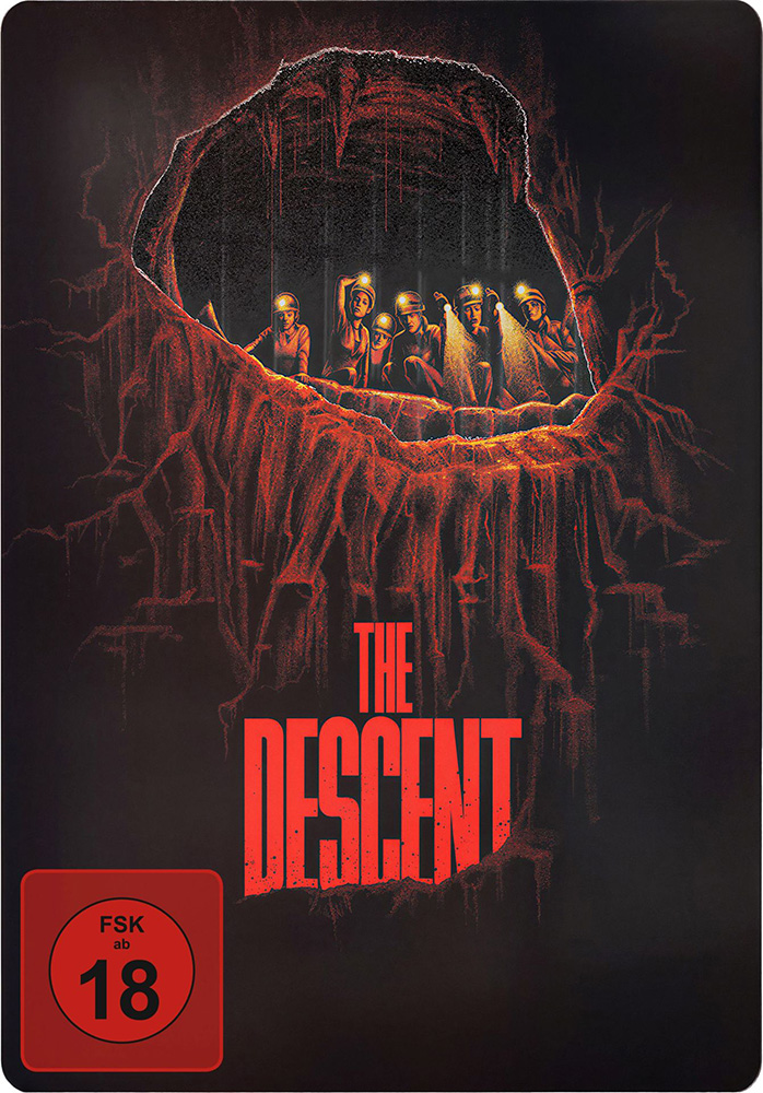 The Descent - Abgrund des Grauens (4K UHD+2Blu-Rays) - SteelBook - Limited Edition