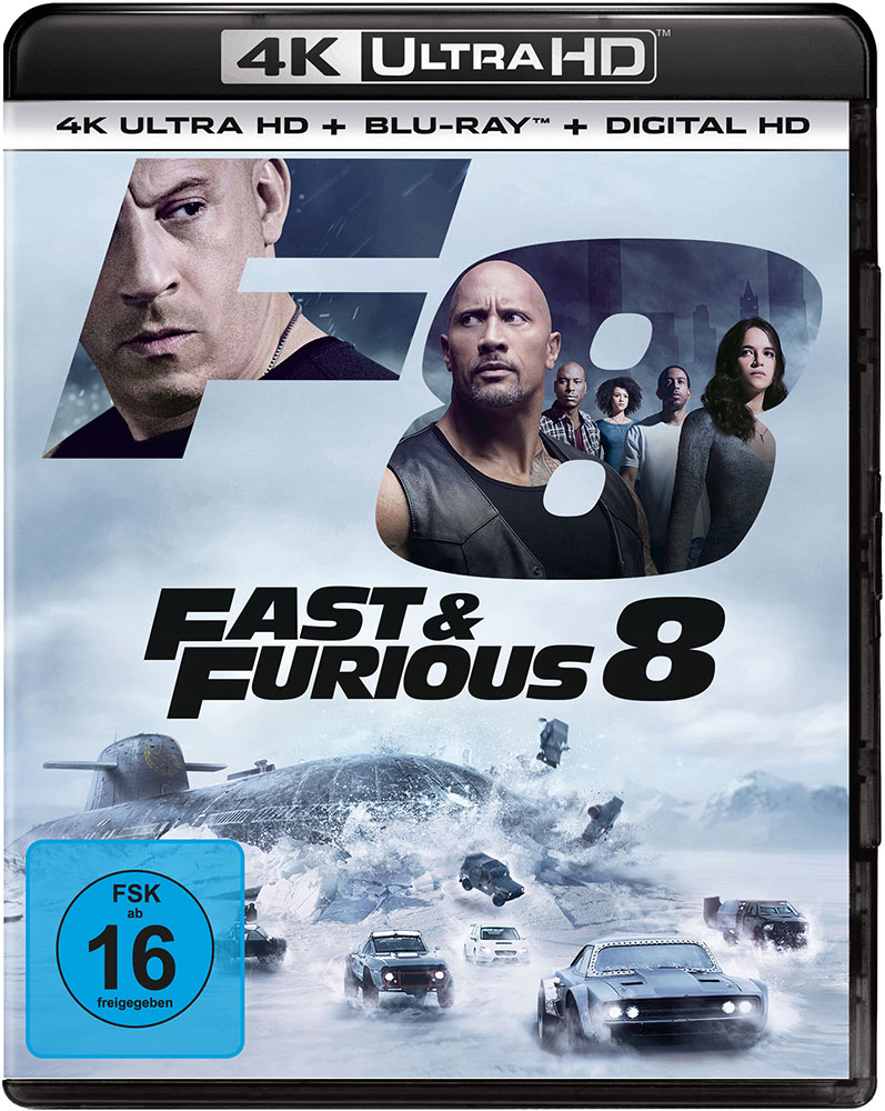 Fast & Furious 8 (4K UHD+Blu-Ray)