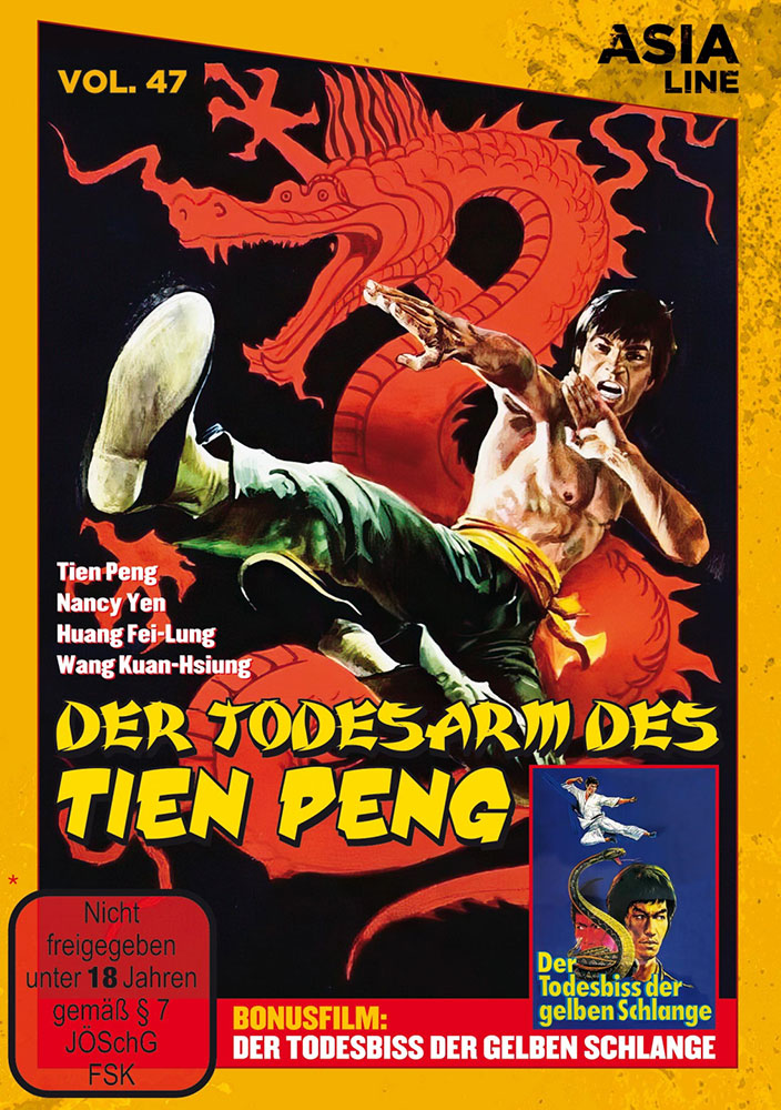 Der Todesarm des Tien Peng + Bonusfilm