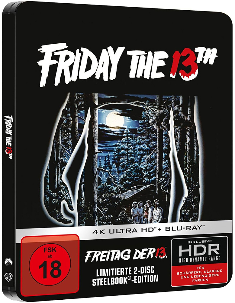 Freitag der 13. - Teil 01 (4K UHD+Blu-Ray) - SteelBook - Limited Edition