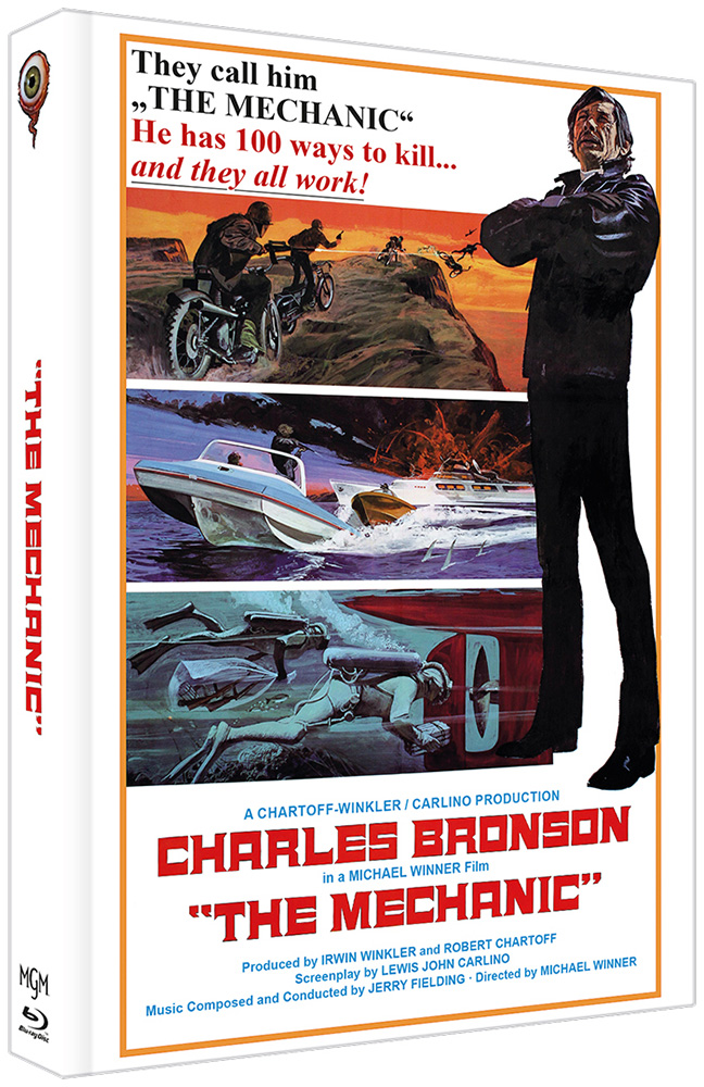 Kalter Hauch - The Mechanic - Cover E - Mediabook (Blu-Ray+DVD) - Limited Edition Kalter Hauch - The Mechanic - Cover E - Mediabook (Blu-Ray+DVD) - Limited Edition