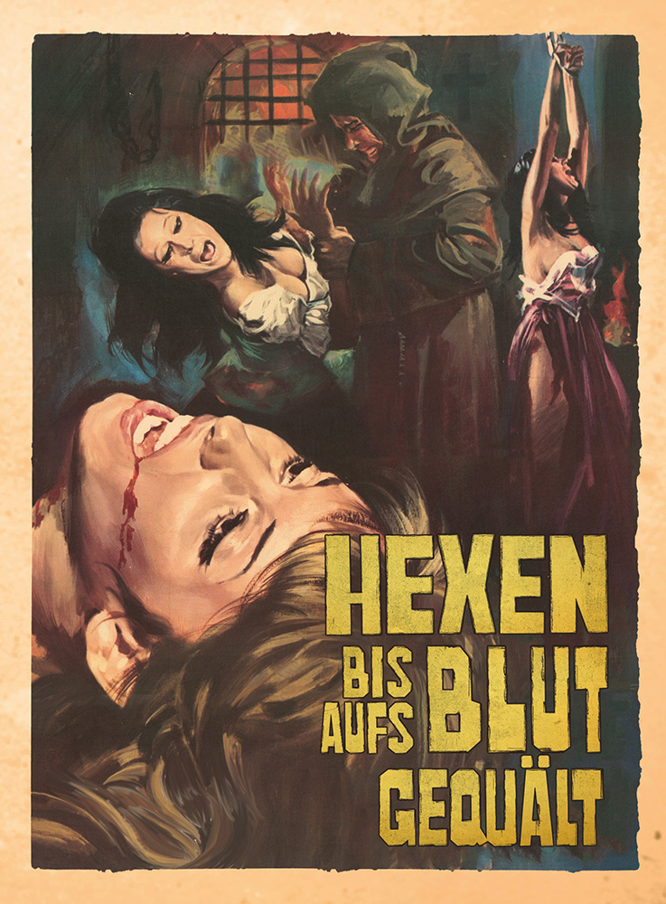 Hexen bis aufs Blut gequält (4K UHD+3Blu-Rays) - Cover E - Mediabook - Limited 444 Edition