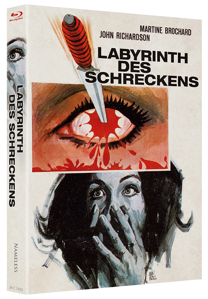Labyrinth des Schreckens (Blu-Ray+CD) - Cover B - Mediabook - Limited 333 Edition