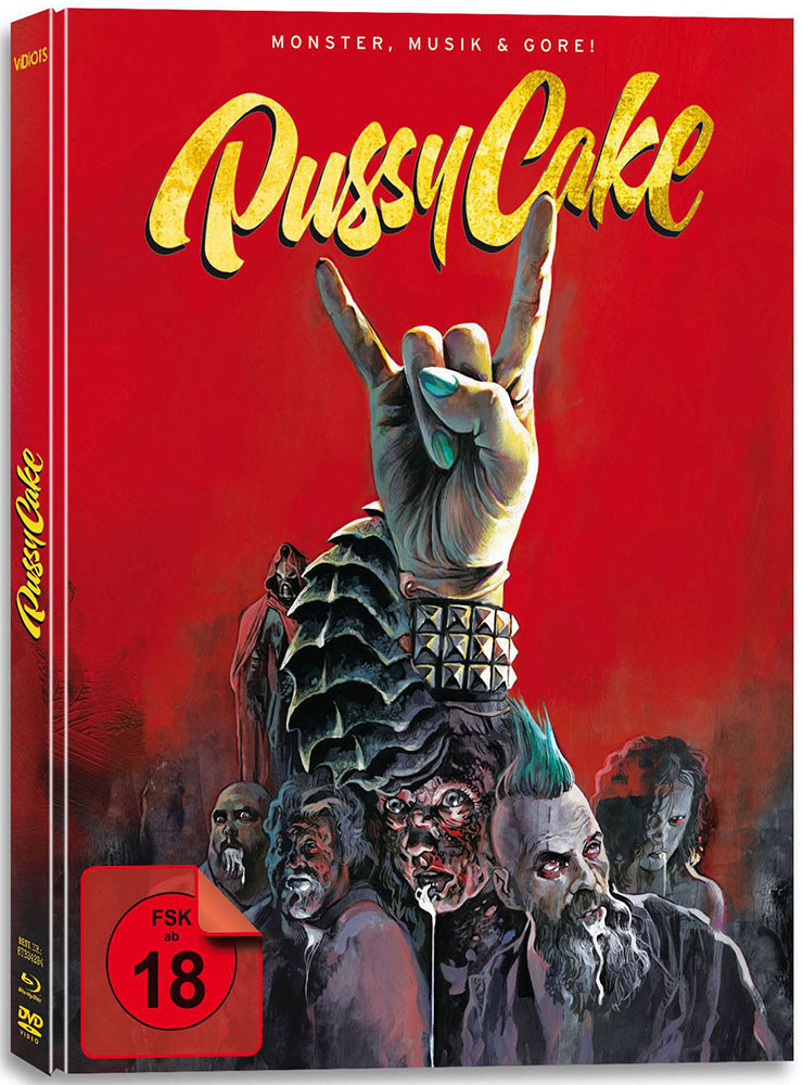Pussy Cake - Monster, Musik und Gore! (DVD+Blu-Ray) - Limited Mediabook Edition - Uncut