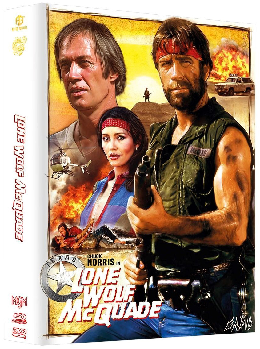 McQuade der Wolf (Blu-Ray+DVD) - Cover A - Mediabook - Limited 222 Edition