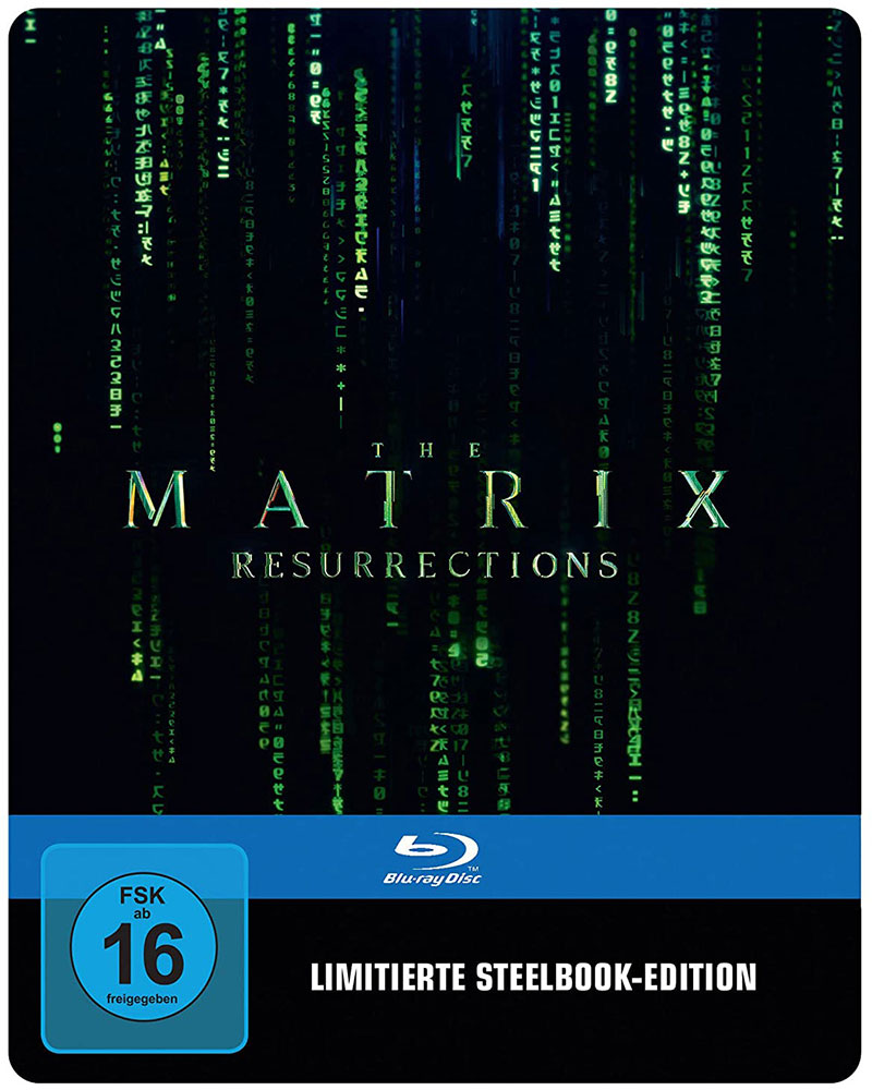 Matrix Resurrections (Blu-Ray) - Limited SteelBook Edition Matrix Resurrections (Blu-Ray) - Limited SteelBook Edition