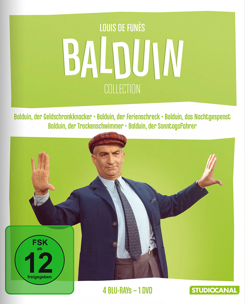 Louis de Funes - Balduin Collection (Blu-Ray) (5Discs)