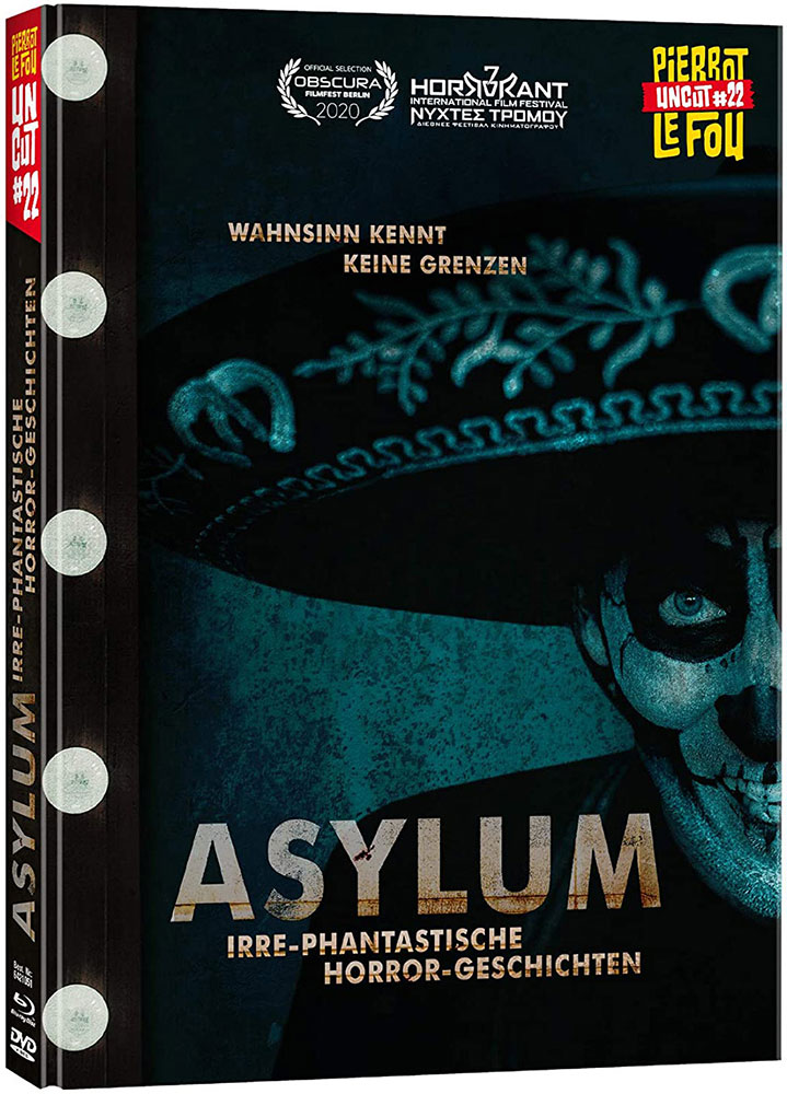 Asylum - Irre-phantastische Horror-Geschichten (Blu-Ray+DVD) - Cover C - Mediabook  Limited Edition