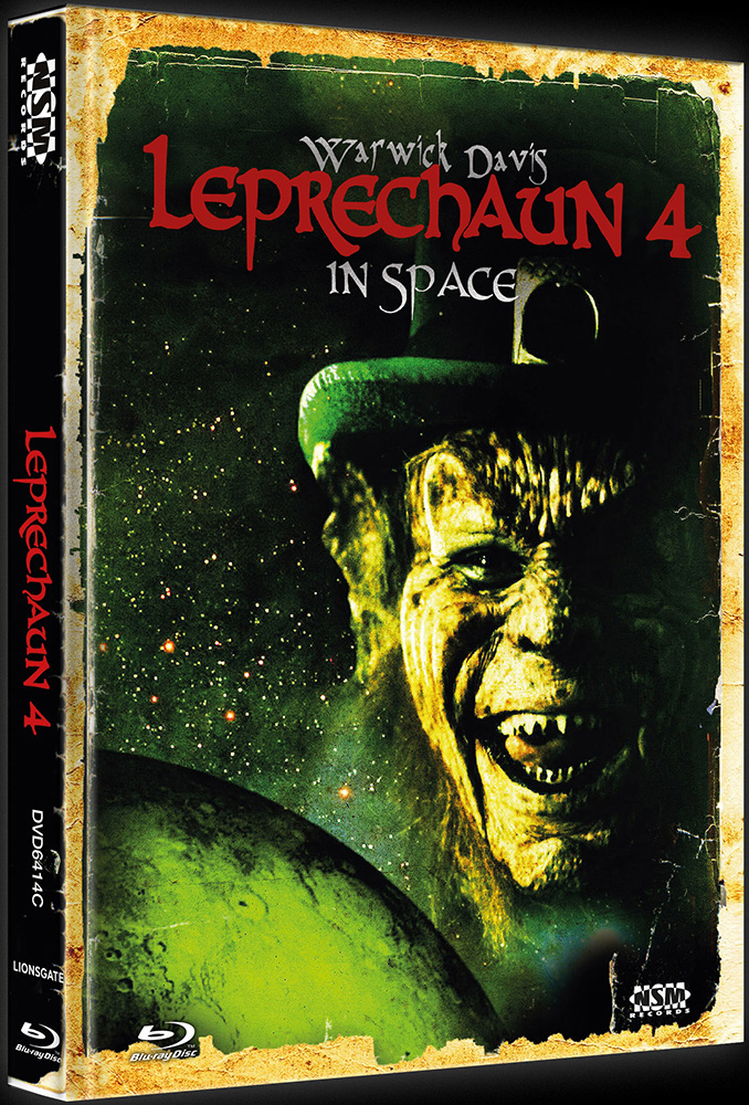 Leprechaun 4 - In Space (Blu-Ray+DVD) - Cover C - Mediabook - Limited 222 Edition - Uncut