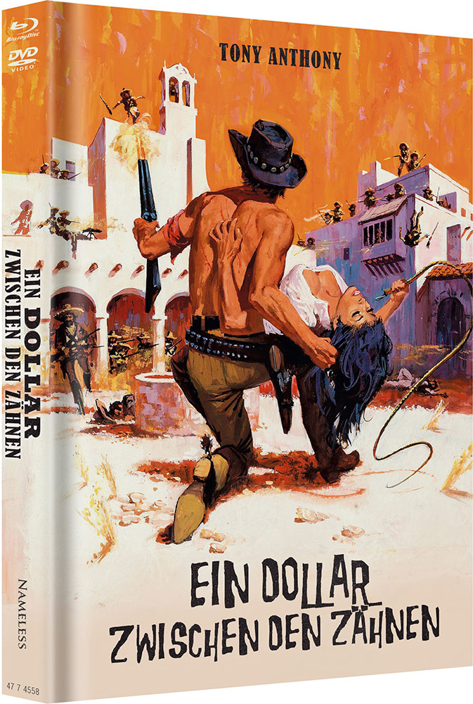 Ein Dollar zwischen den Zähnen - Cover A - Mediabook (Blu-Ray+DVD) - Limited 333 Edition