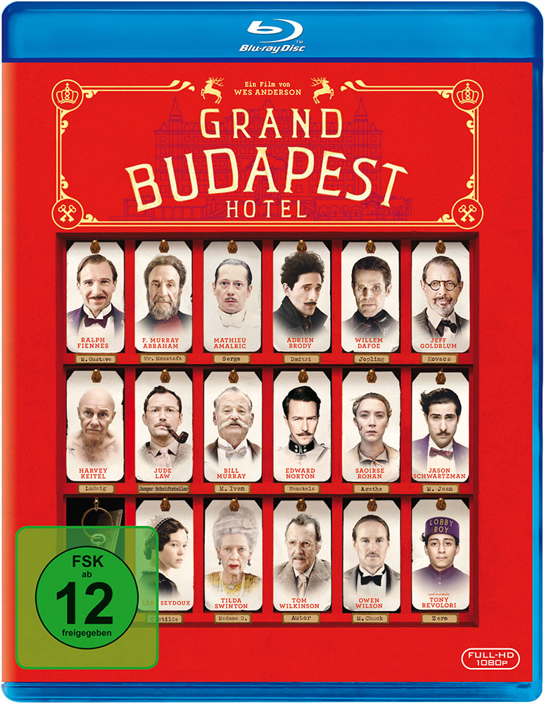 Grand Budapest Hotel (Blu-Ray)