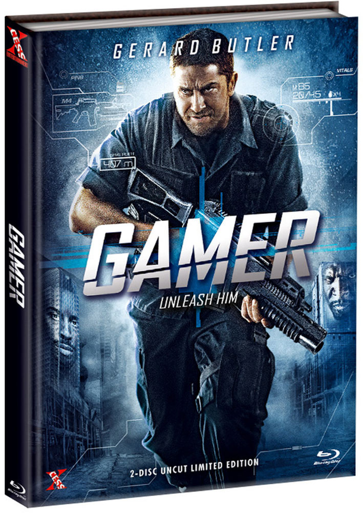 Gamer (Blu-Ray+DVD) - Cover A - Mediabook - Extended Cut - Limited 222 Edition