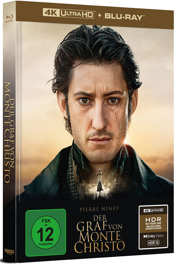 Der Graf von Monte Christo (2024) (4K UHD+Blu-Ray) - Mediabook - Limited Edition Der Graf von Monte Christo (2024) (4K UHD+Blu-Ray) - Mediabook - Limited Edition