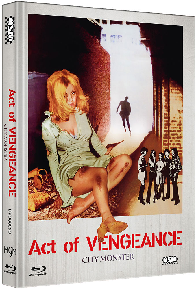 City Monster (Act Of Vengeance) (Blu-Ray+DVD) - Cover B - Mediabook - Limited 111 Edition City Monster (Act Of Vengeance) (Blu-Ray+DVD) - Cover B - Mediabook - Limited 111 Edition