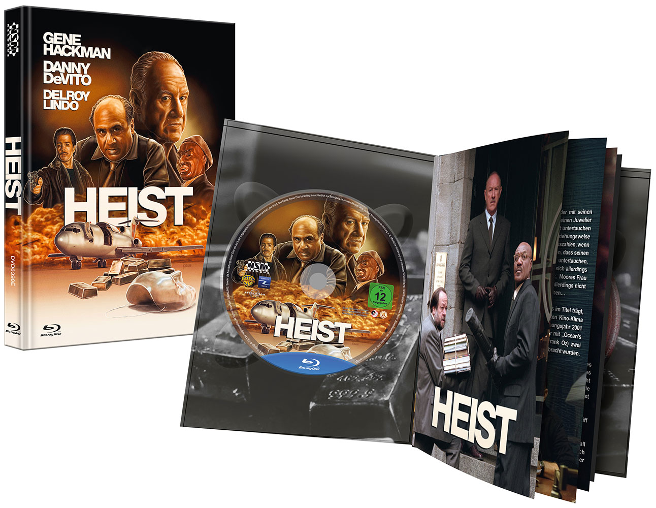 Heist - Der letzte Coup (Blu-Ray+DVD) - Cover E - Mediabook - Limited 111 Edition Heist - Der letzte Coup (Blu-Ray+DVD) - Cover E - Mediabook - Limited 111 Edition