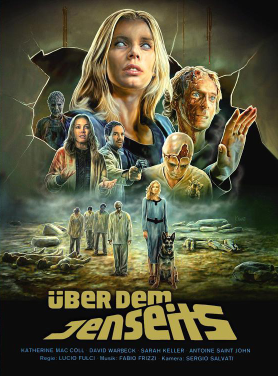 Über dem Jenseits - Die Geisterstadt der Zombies (4K UHD+Blu-Ray) - US-Master - Cover B - Mediabook - Limited Edition