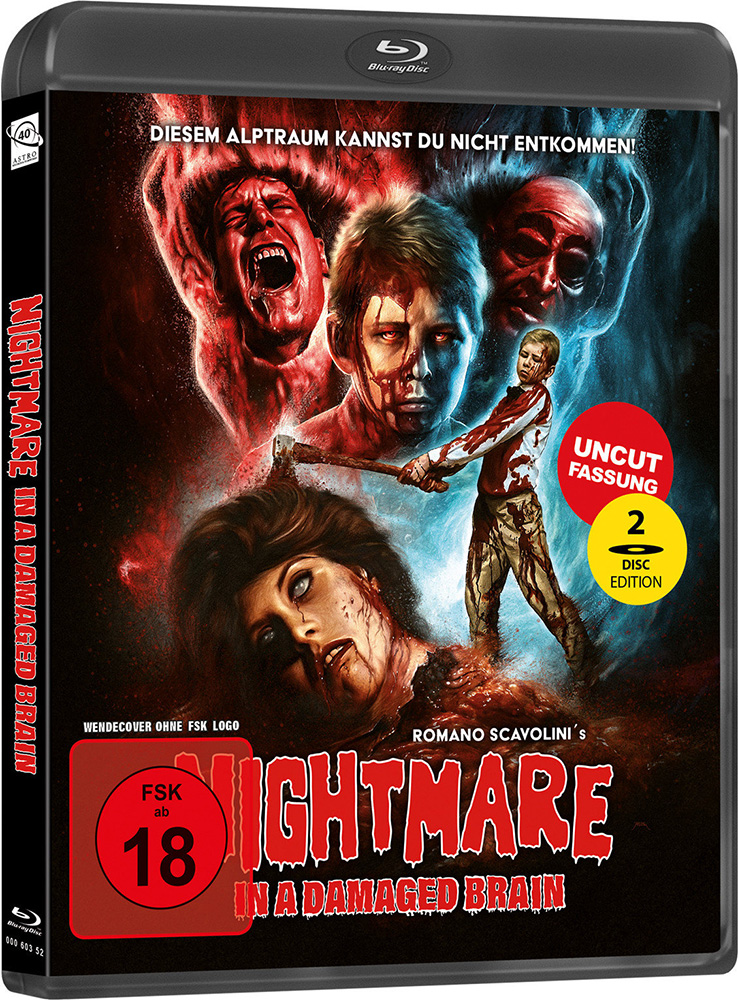 Nightmare In A Damaged Brain (Blu-Ray+DVD) - Cover 1 - Limited 250 Edition
