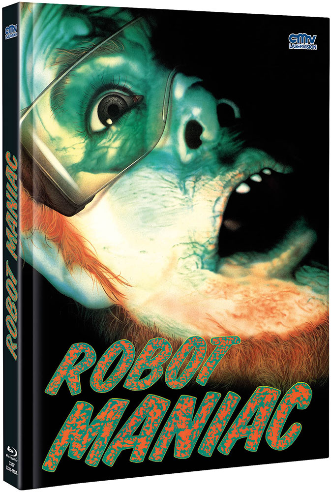 Robot Maniac (Death Warmed Up) (Blu-Ray+DVD) - Cover A - Mediabook - Limited 666 Edition