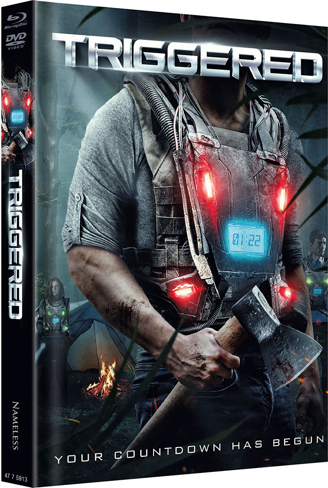 Triggered - Cover A - Mediabook (Blu-Ray+DVD) - Limited 333 Edition Triggered - Cover A - Mediabook (Blu-Ray+DVD) - Limited 333 Edition