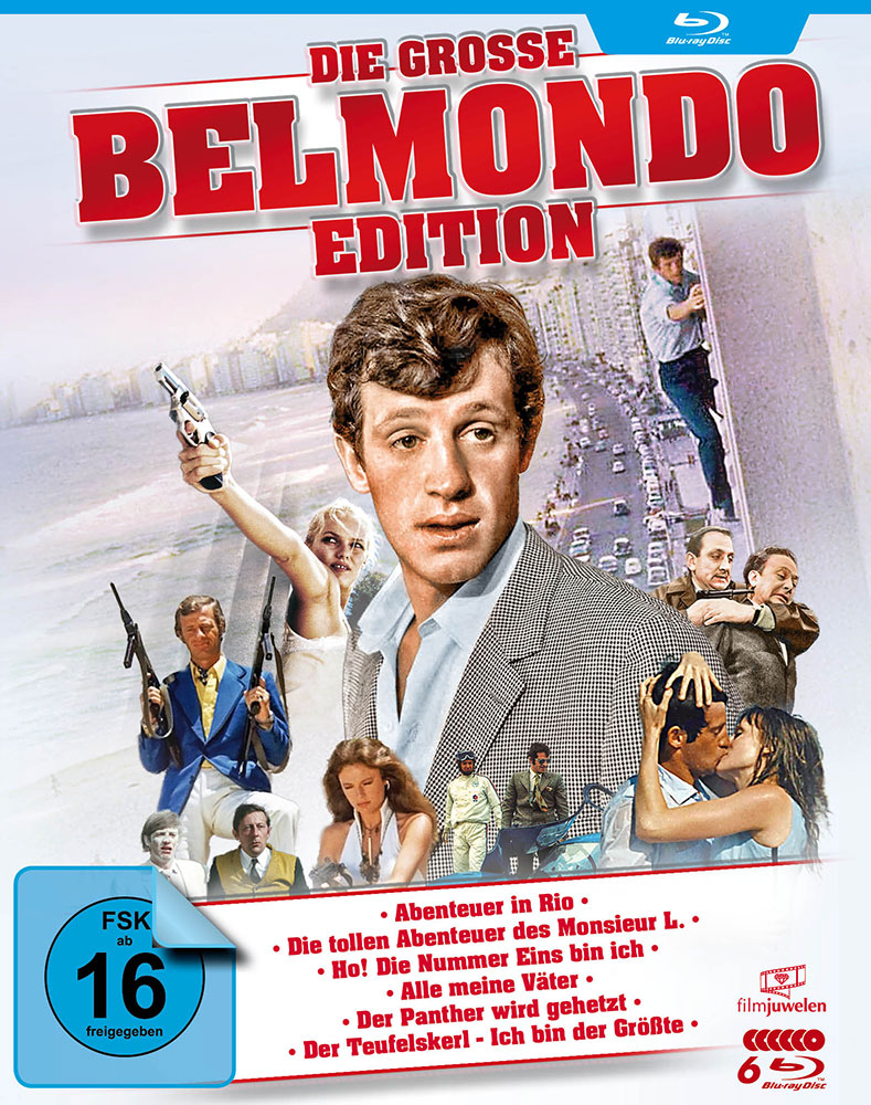 Die große Belmondo-Edition (Blu-Ray) (6Discs)