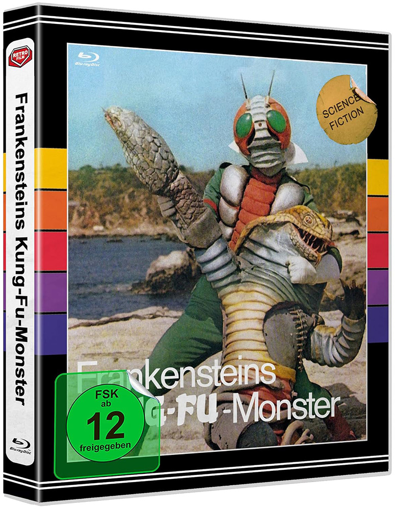 Frankensteins Kung Fu Monster (Blu-Ray) - Cover A