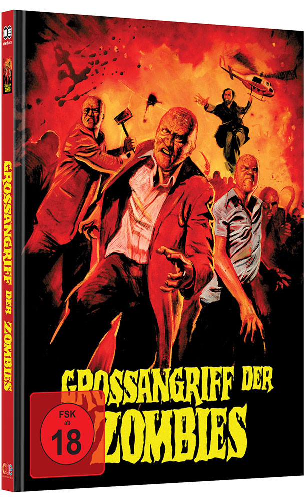 Grossangriff der Zombies - Cover C - Mediabook (Blu-Ray+DVD) - Limited Edition