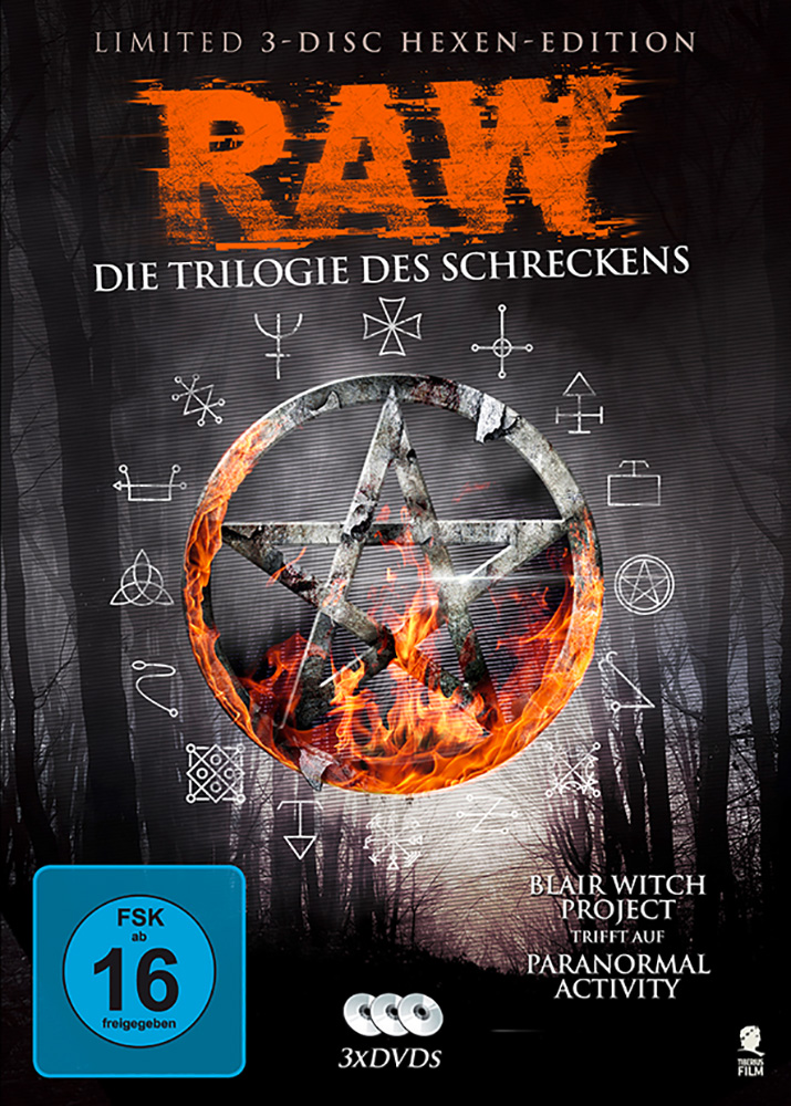 Raw 1-3 - Die Trilogie des Schreckens (3DVD) Raw 1-3 - Die Trilogie des Schreckens (3DVD)