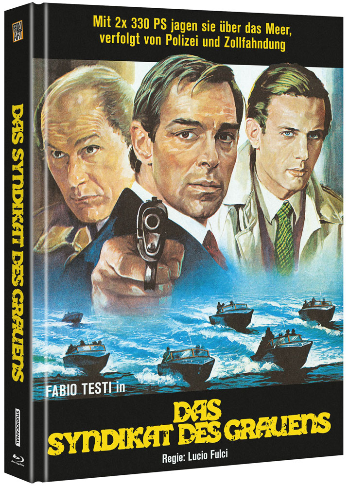 Das Syndikat des Grauens (Blu-ray) - Cover A - Mediabook - Limited 1000 Edition - Uncut