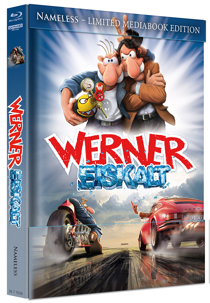 Werner - Eiskalt (4K UHD+Blu-Ray) - Cover A - Mediabook - Limited 333 Edition
