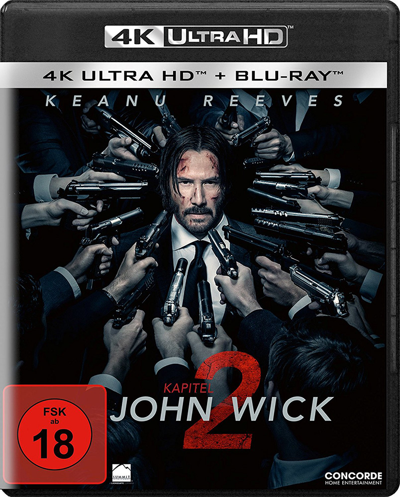John Wick: Kapitel 2 (4K UHD+Blu-Ray) - Uncut