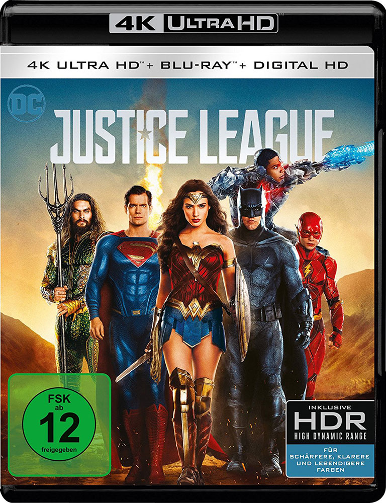 Justice League (4K UHD+Blu-Ray)