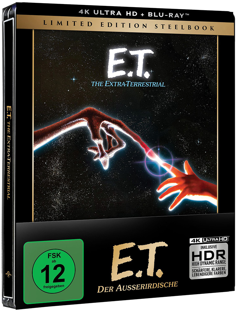 E.T. - Der Außerirdische (4K UHD+Blu-Ray) - SteelBook - Limited Edition