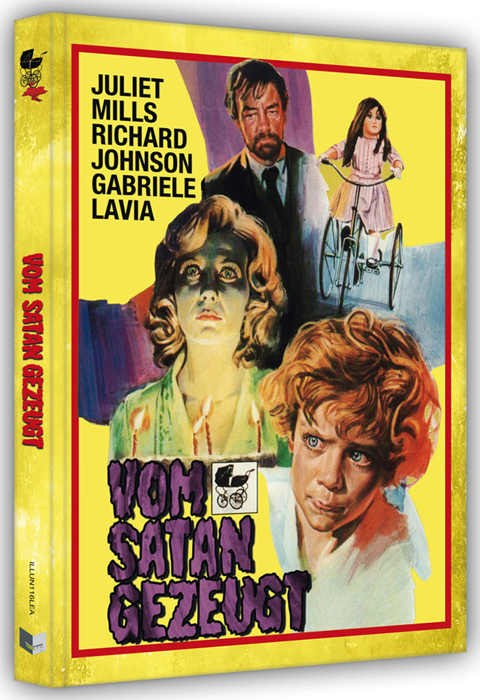 Vom Satan gezeugt (Blu-Ray+DVD) - Cover A - Mediabook - Limited 222 Edition